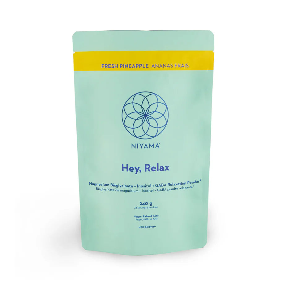 Niyama - Hey Relax Magnesium Glycinate Powder - 48 Servings