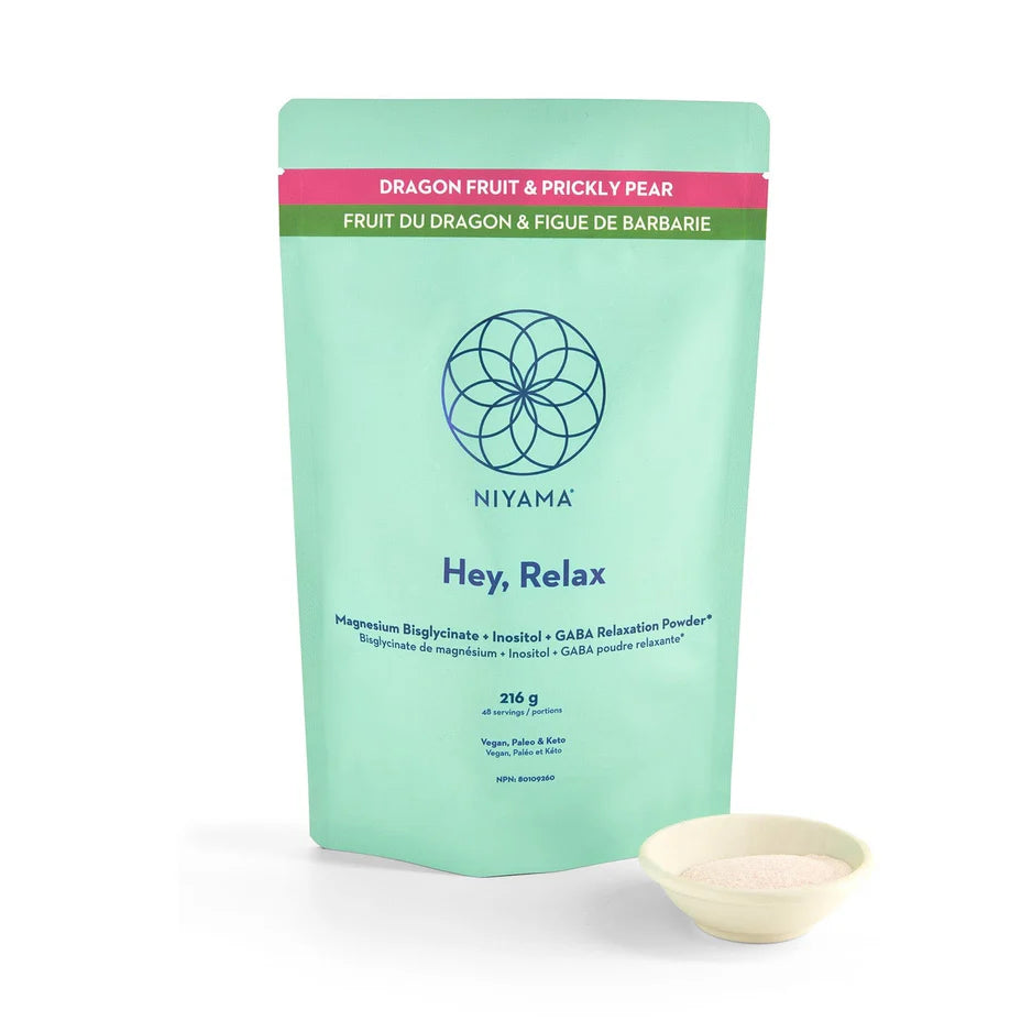 Niyama - Hey Relax Magnesium Glycinate Powder - 48 Servings