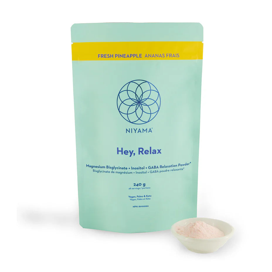 Niyama - Hey Relax Magnesium Glycinate Powder - 48 Servings