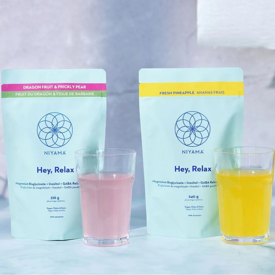 Niyama - Hey Relax Magnesium Glycinate Powder - 48 Servings