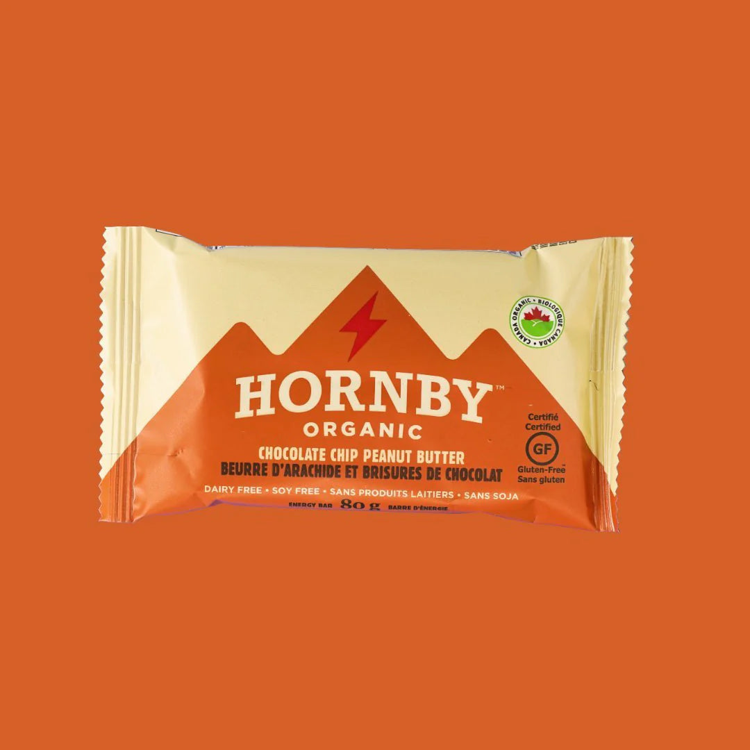 Hornby Organic - Chocolate Chip Peanut Butter Energy Bar - 80g