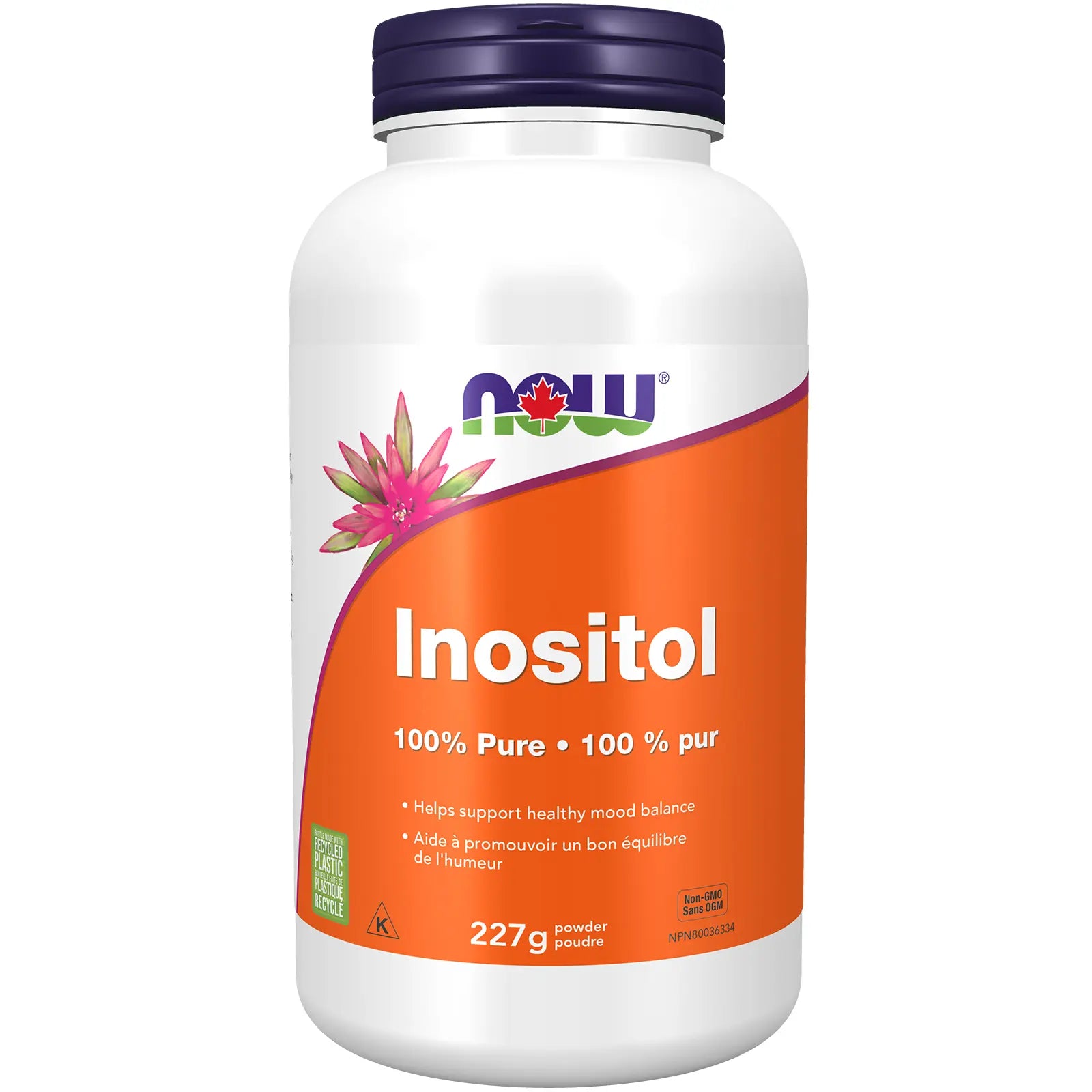 Now - Inositol Powder - 100% Pure Powder 227g