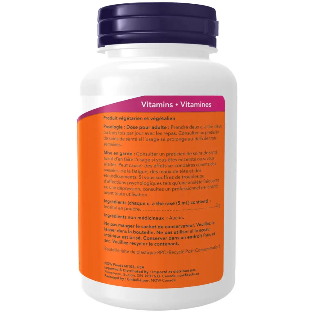 Now - Inositol Powder - 100% Pure Powder 227g