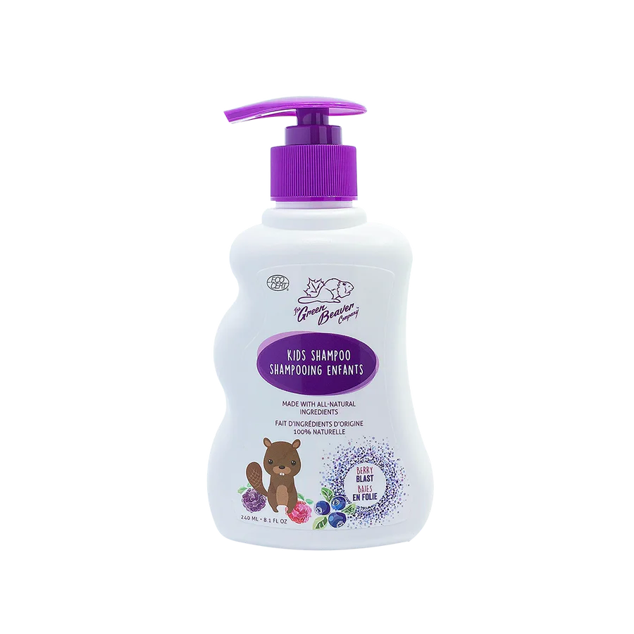 Green Beaver - Kids Shampoo Berry Blast - 240mL