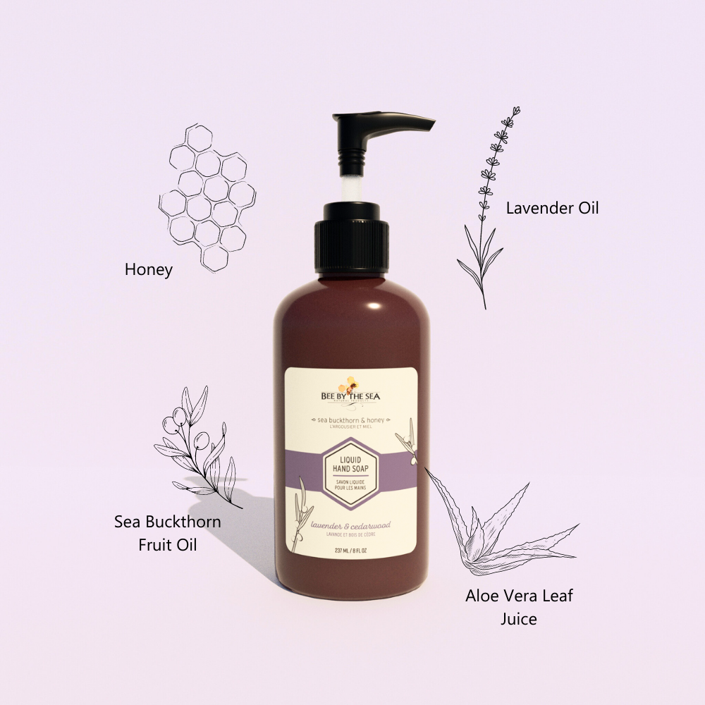 Bee By The Sea - Liquid Hand Soap Lavender & Cedarwood - 237ml