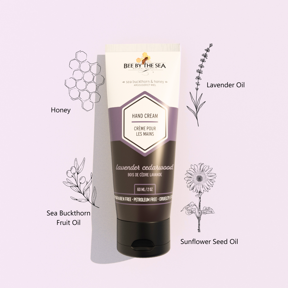 Bee By The Sea - Hand Cream Lavender & Cedarwood - 60ml