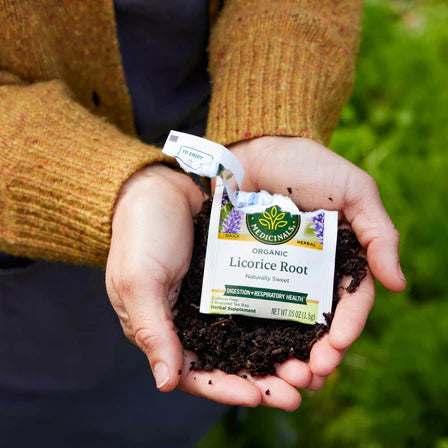Traditional Medicinals - Organic Licorice Root Tea - 16 Tea Bags