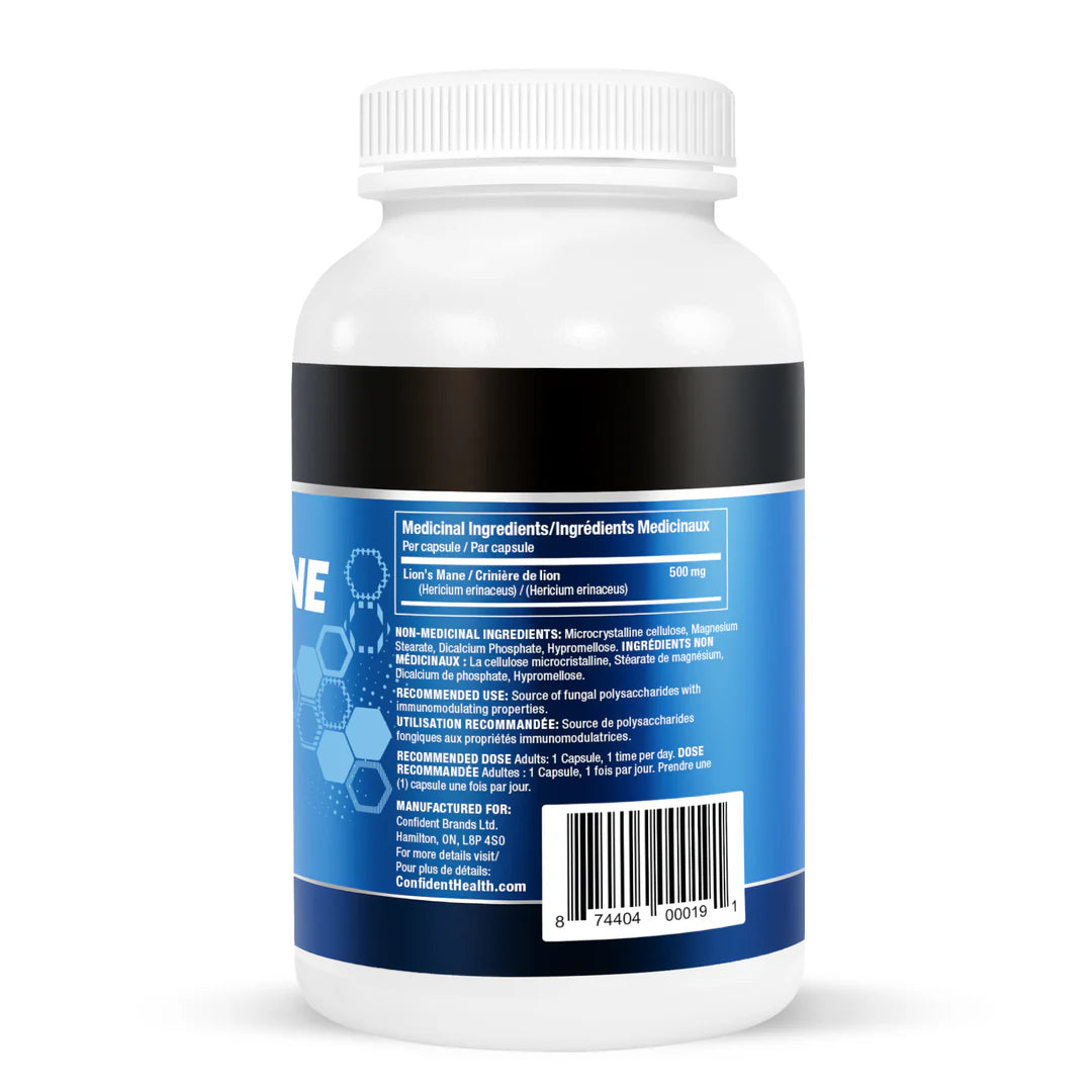 Confident Health - Lion's Mane - 500mg