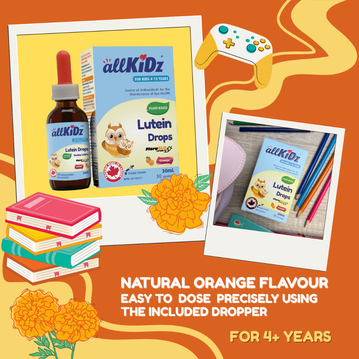 AllKidz® - Lutein Drops - Liquid 30ml 5.5mg