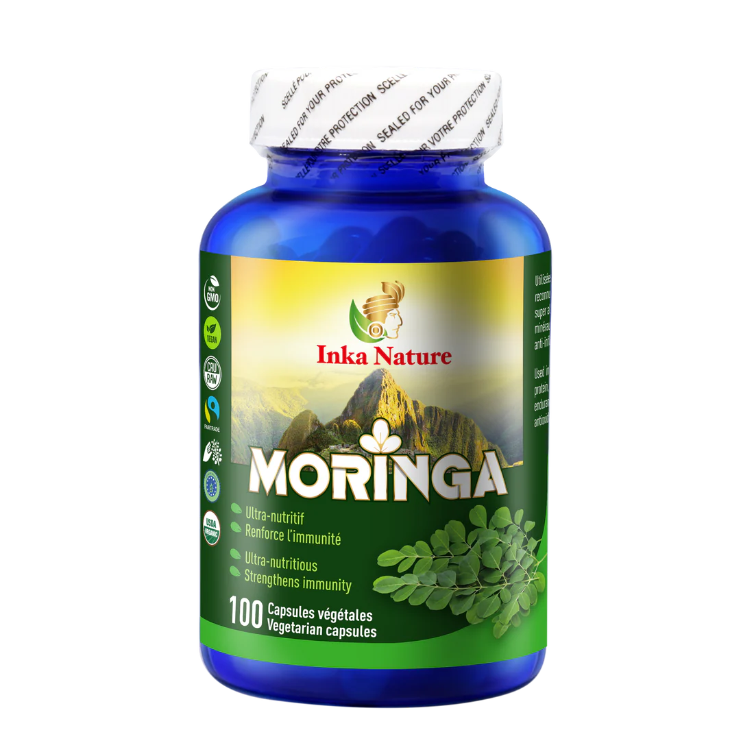 Inka Nature - Moringa - 1000mg 100 Veg Capsules