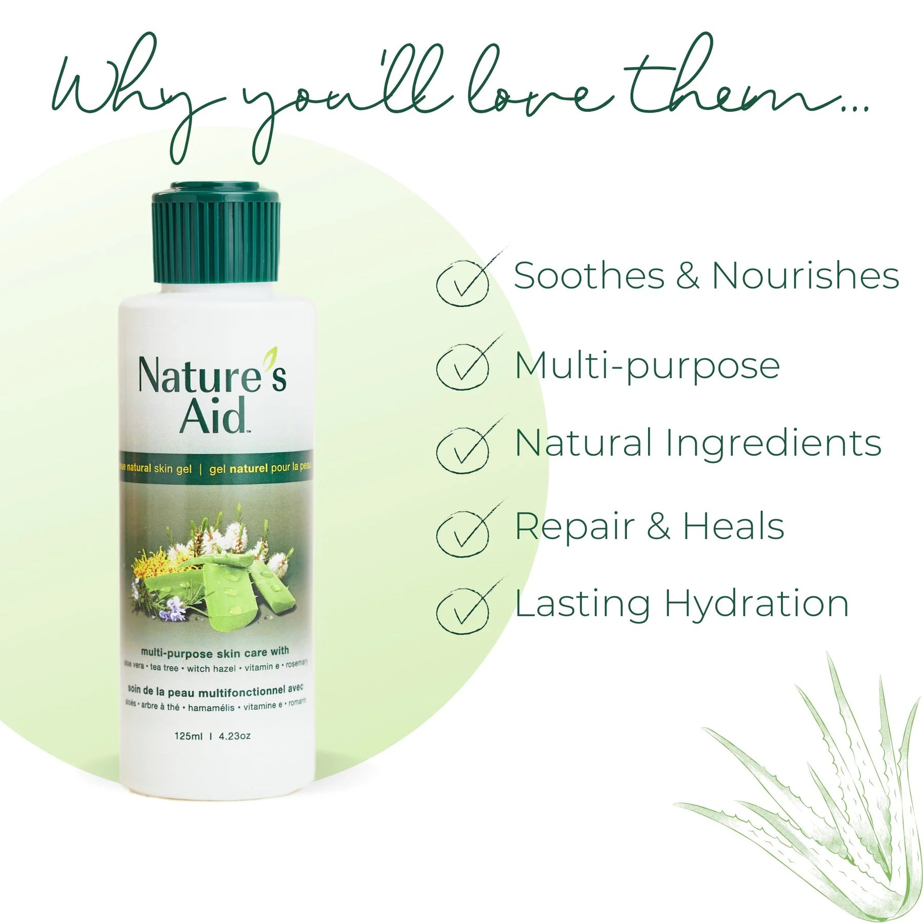 Nature's Aid - Natural Multi-Purpose Skin Gel