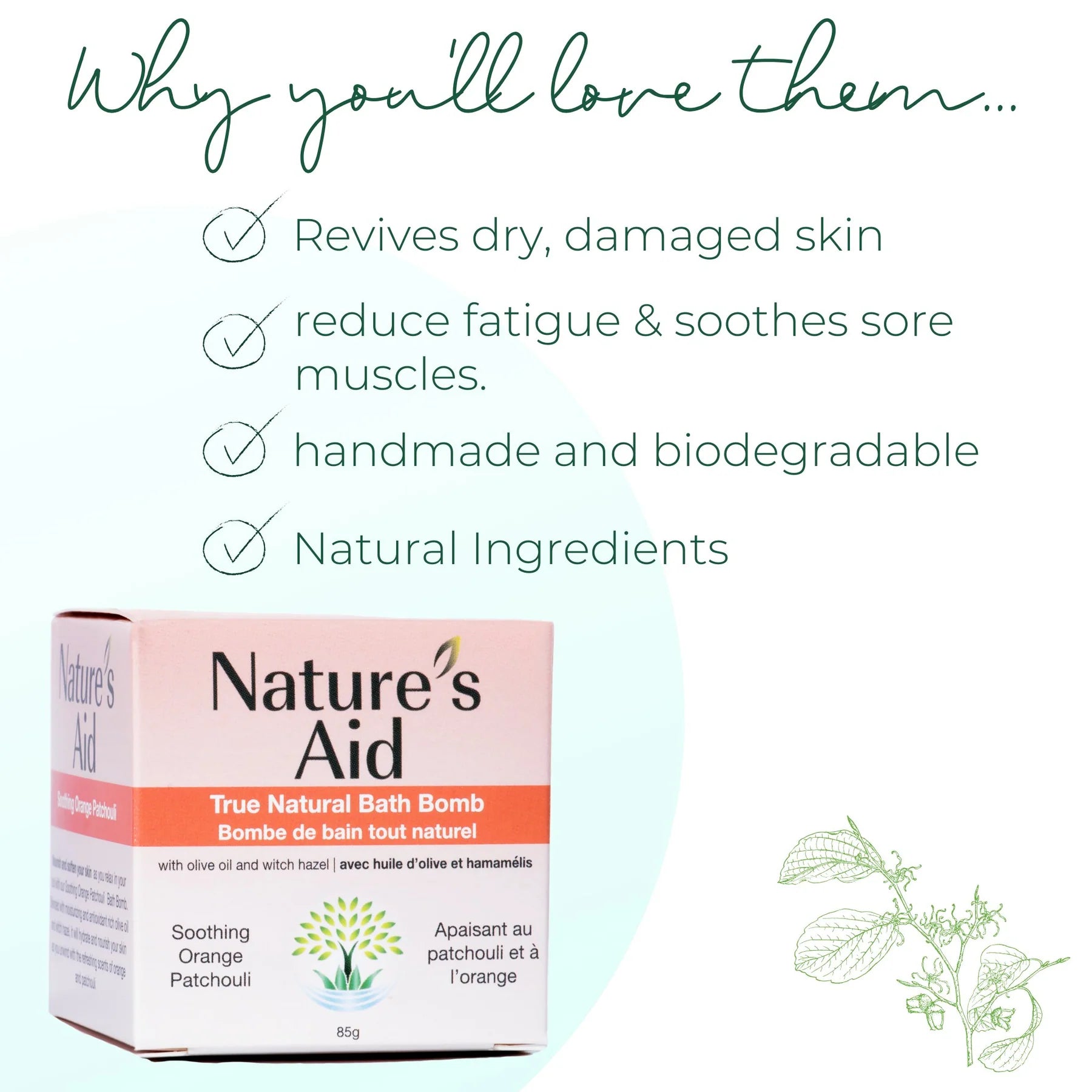 Nature's Aid - True Natural Bath Bombs