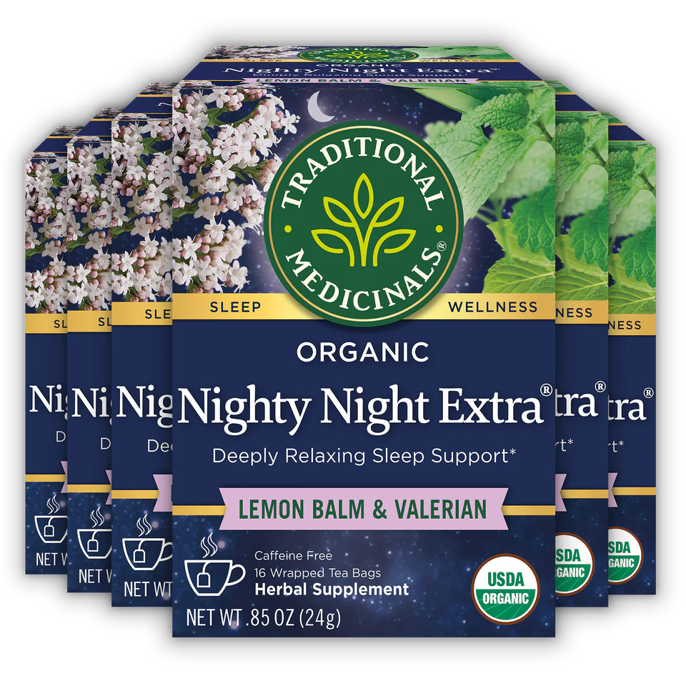 Traditional Medicinals - Organic Nighty Night Extra - 16 Tea Bags