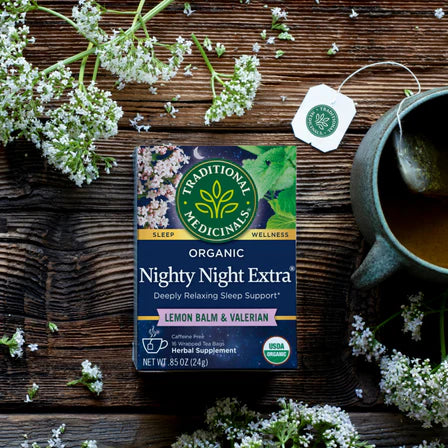 Traditional Medicinals - Organic Nighty Night Extra - 16 Tea Bags