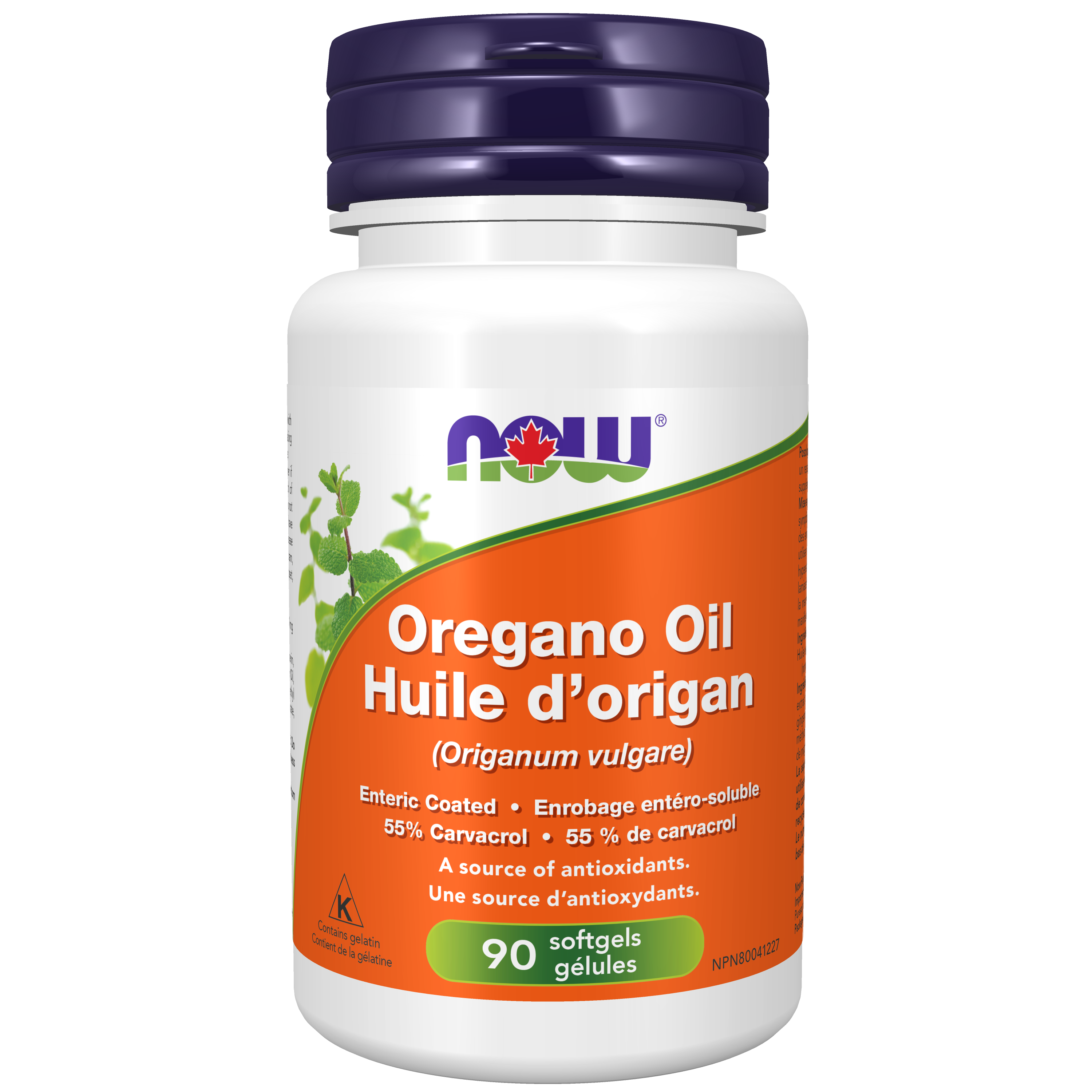 Now - Oregano Enteric Coated Potent - 90 Softgels
