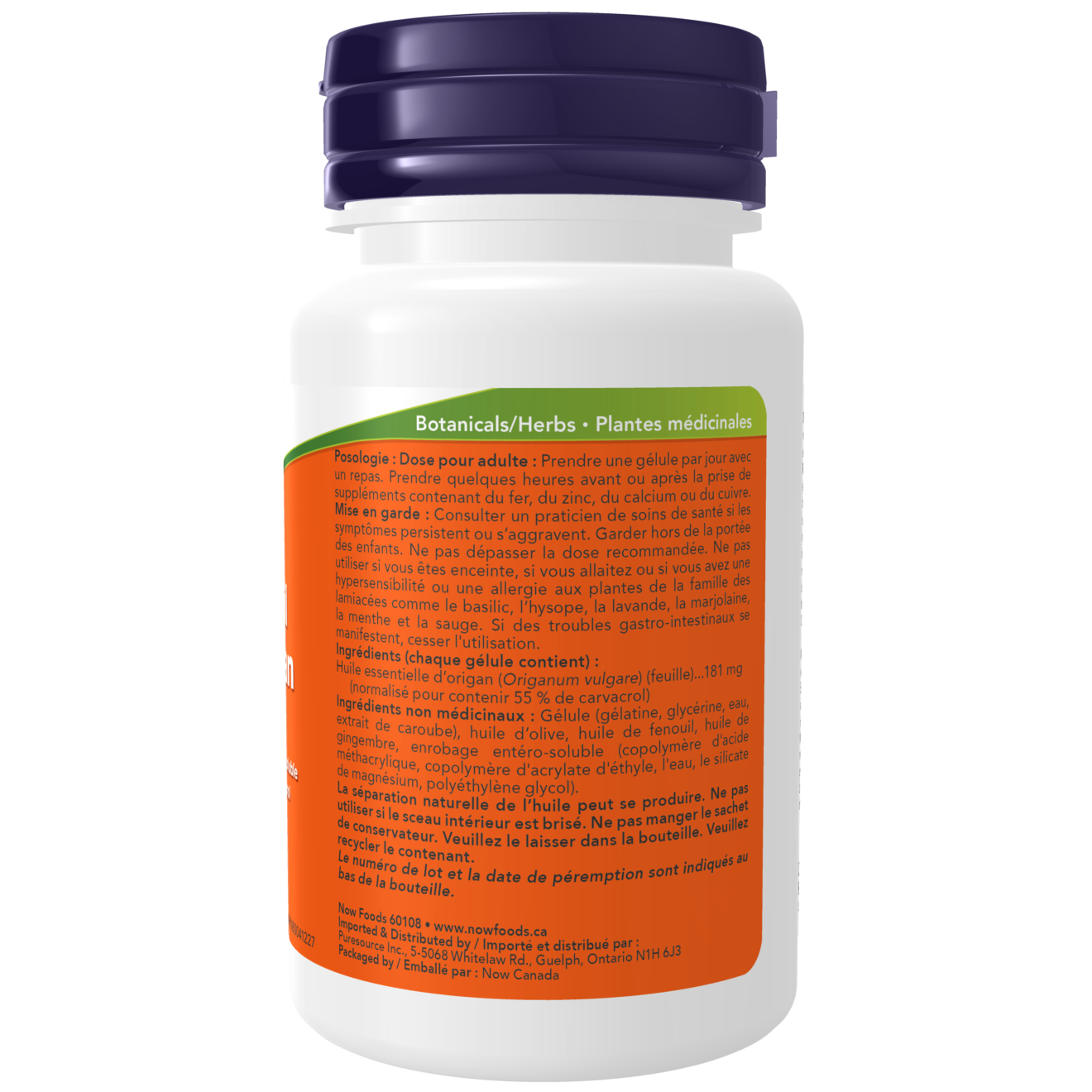 Now - Oregano Enteric Coated Potent - 90 Softgels