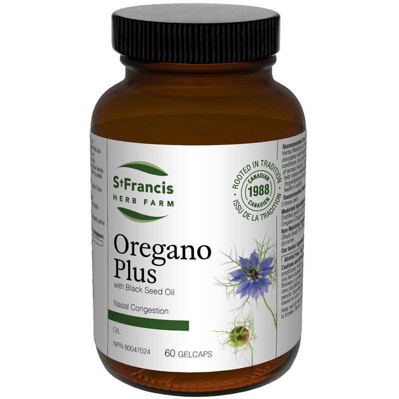 St Francis Herb Farm - Congestion Aid (Formerly Oregano Plus) - 60 Gel Capsules