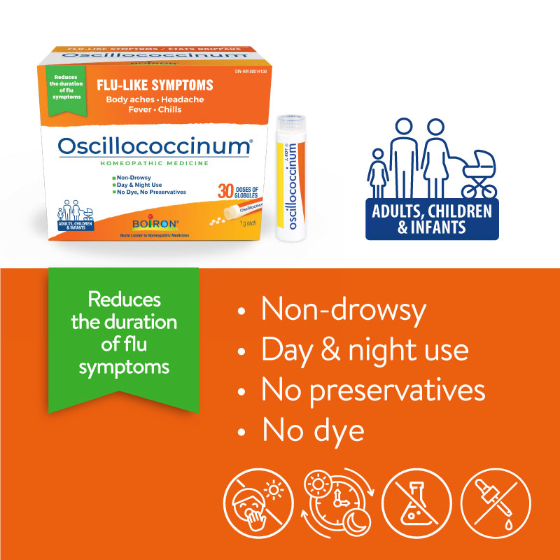 Boiron - Oscillococcinum Flu Like Symptoms - 1g