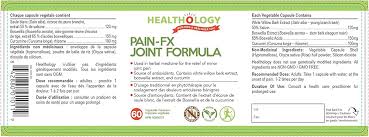 Healthology - Pain-FX Joint Formula - 60 Veg Capsules