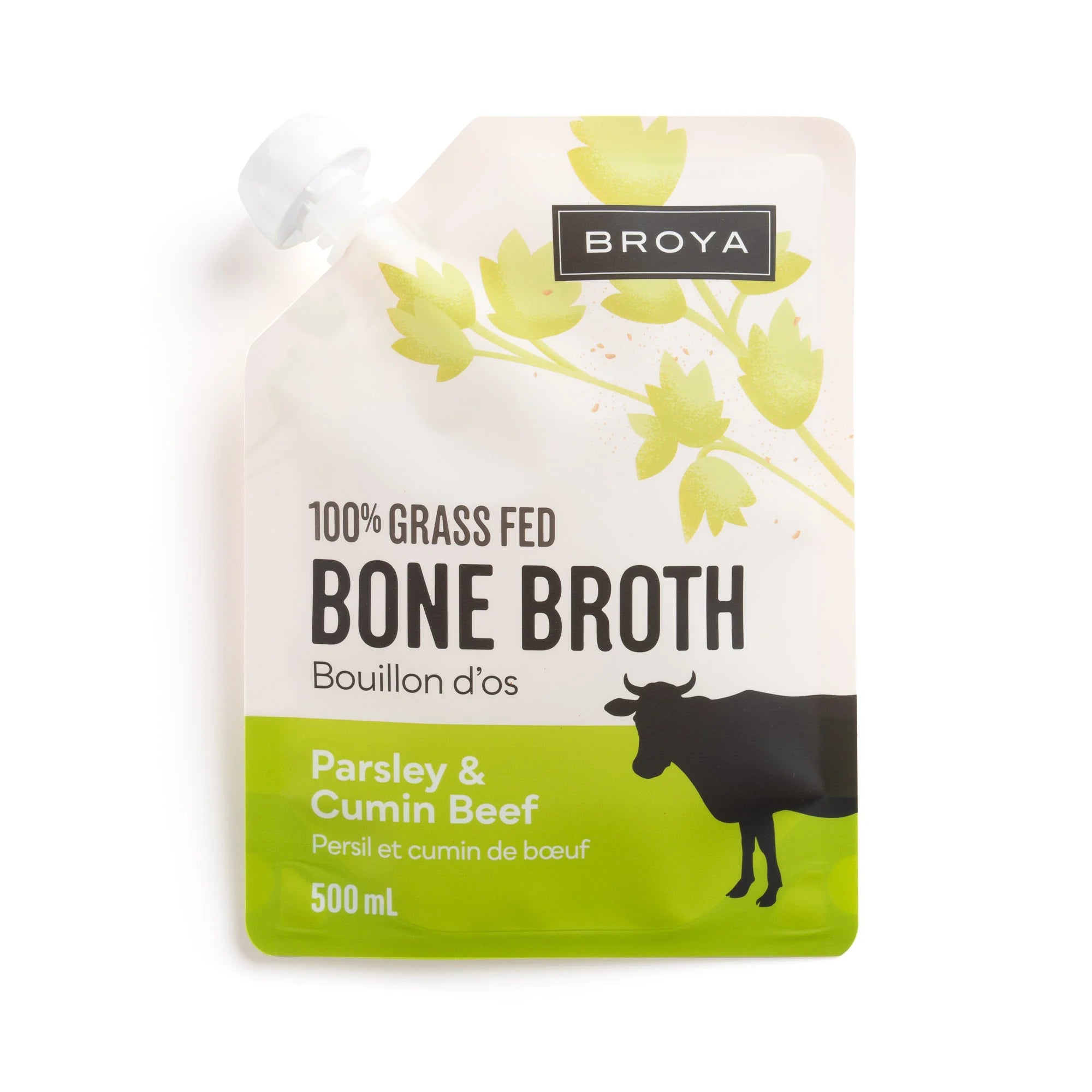 Broya - Parsley & Cumin Beef Bone Broth - 500ml