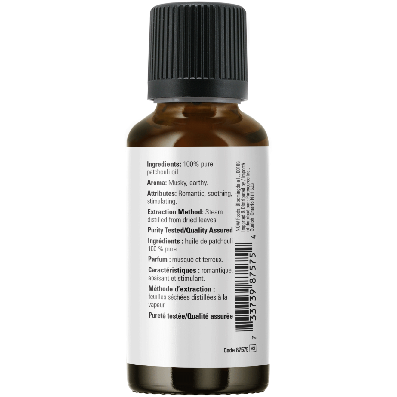 Now - Patchouli Essential Oil - 30ml