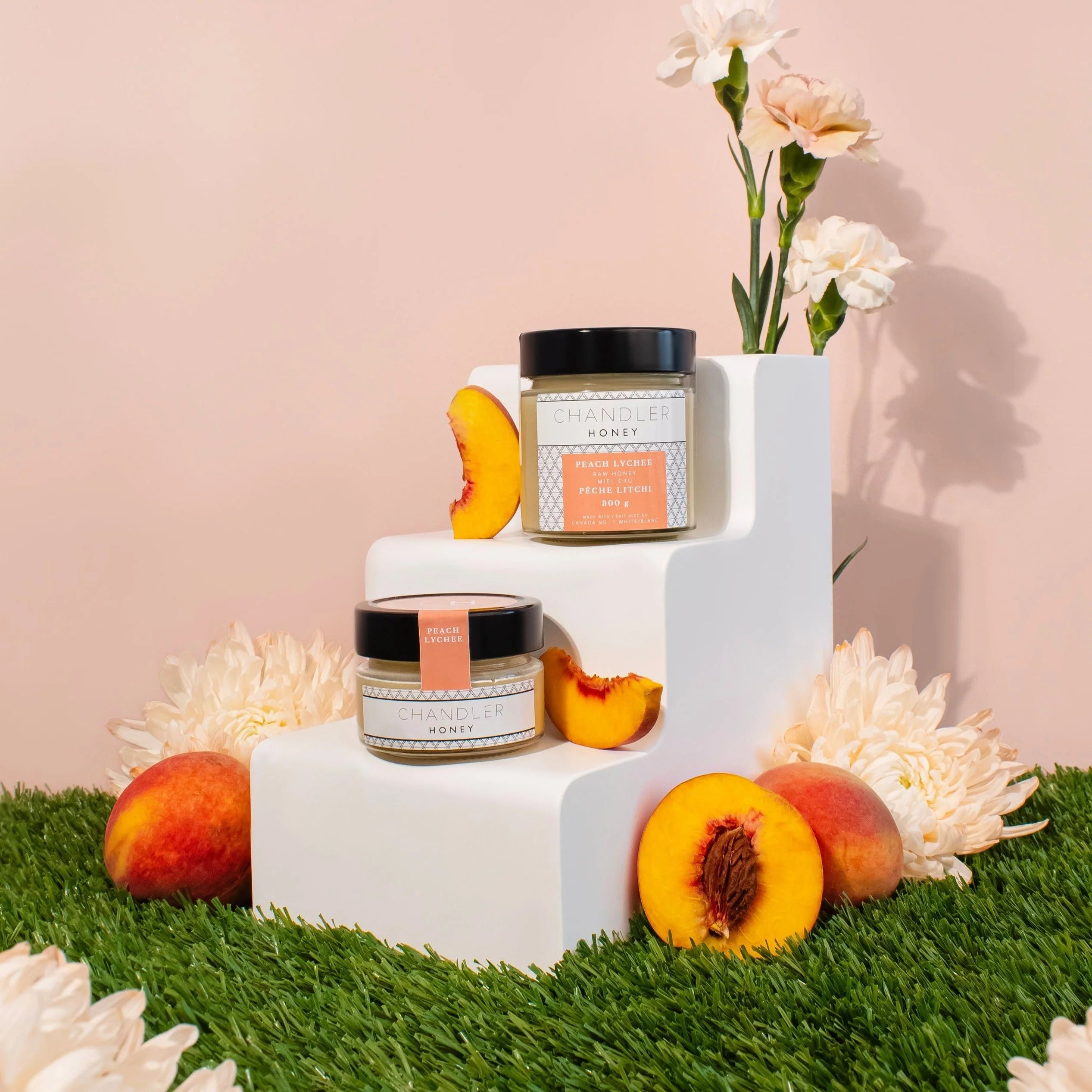 Chandler Honey - Raw Peach Lychee