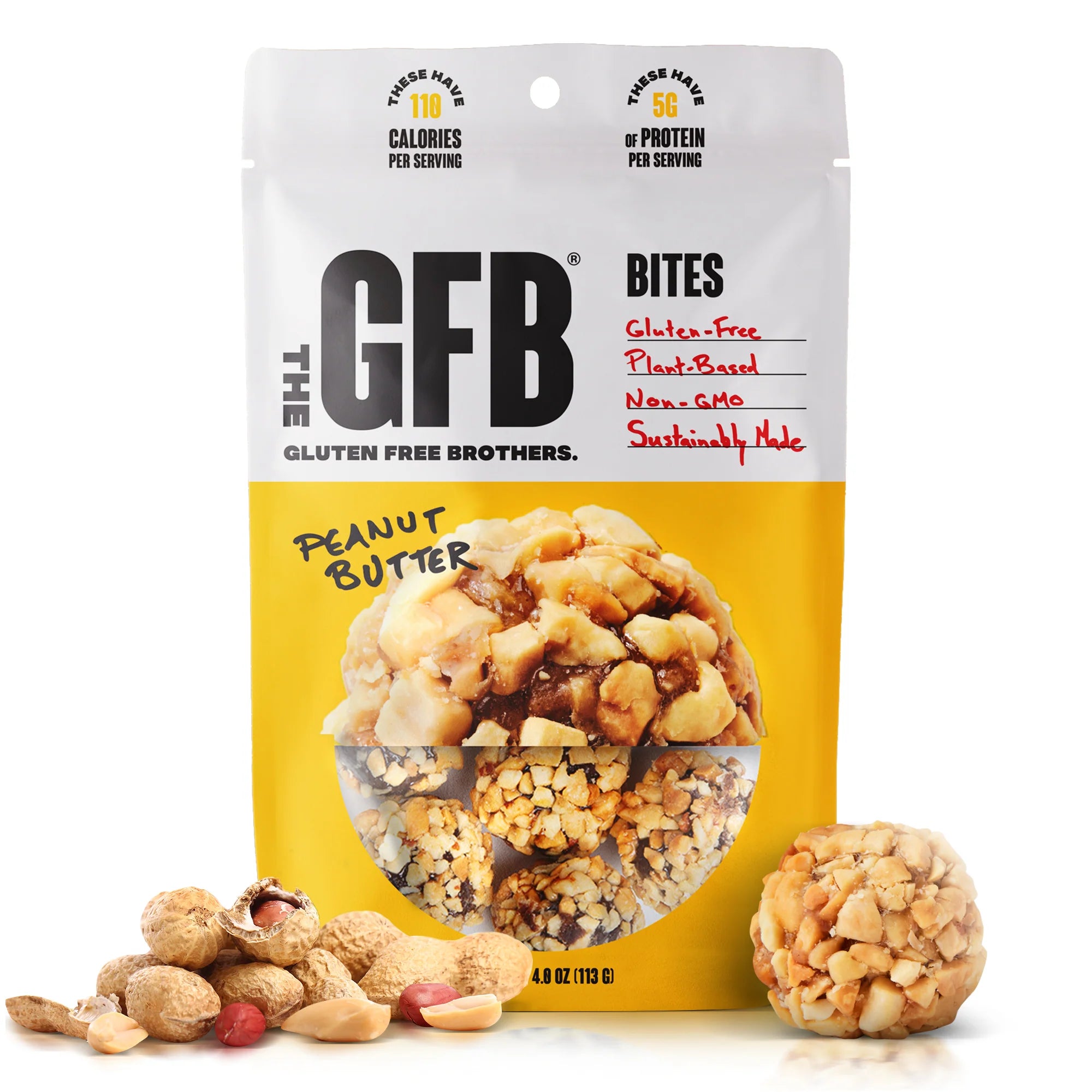 The Gluten Free Brothers - Peanut Butter Bites - 113g