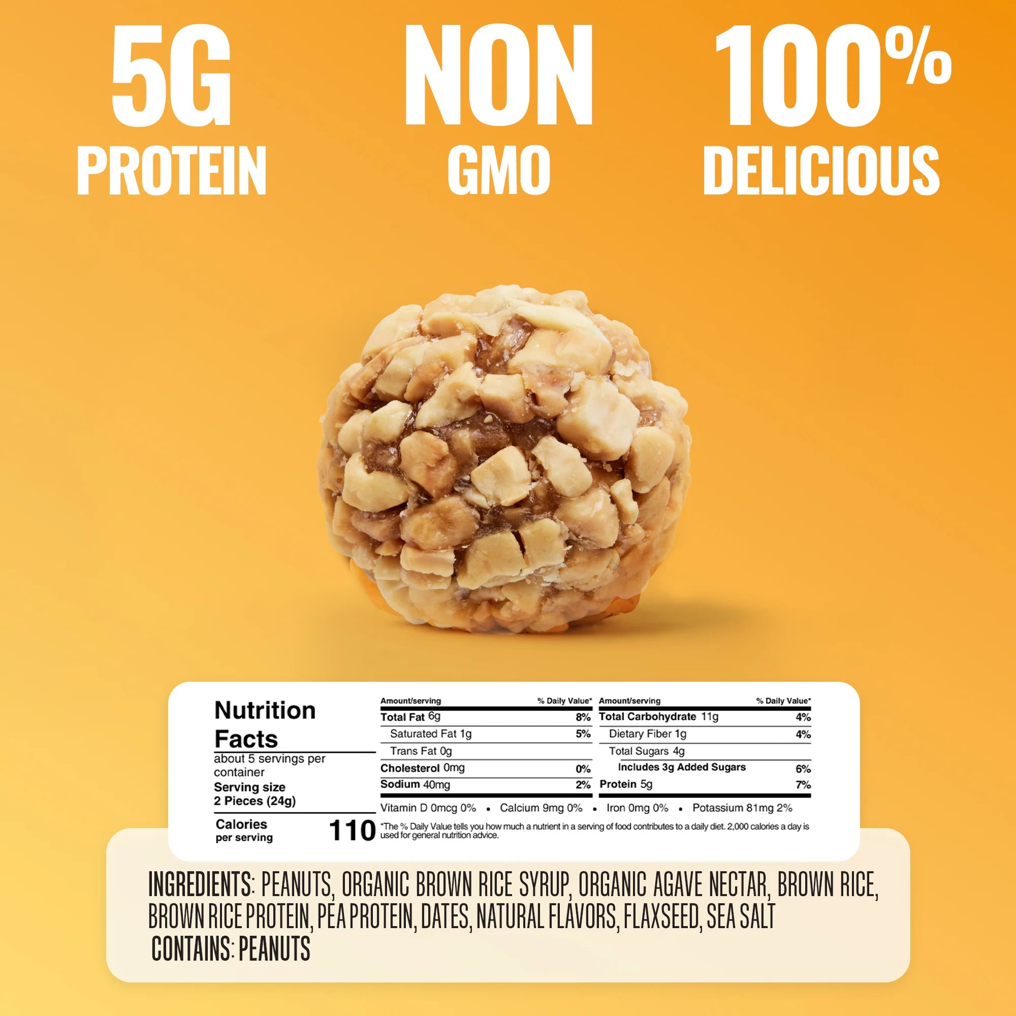 The Gluten Free Brothers - Peanut Butter Bites - 113g