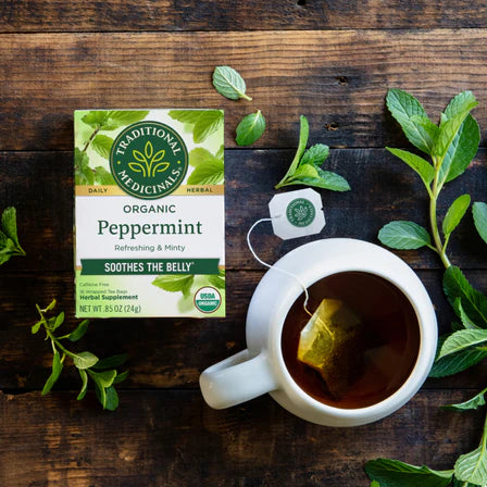 Traditional Medicinals - Organic Peppermint - 16 Tea Bags