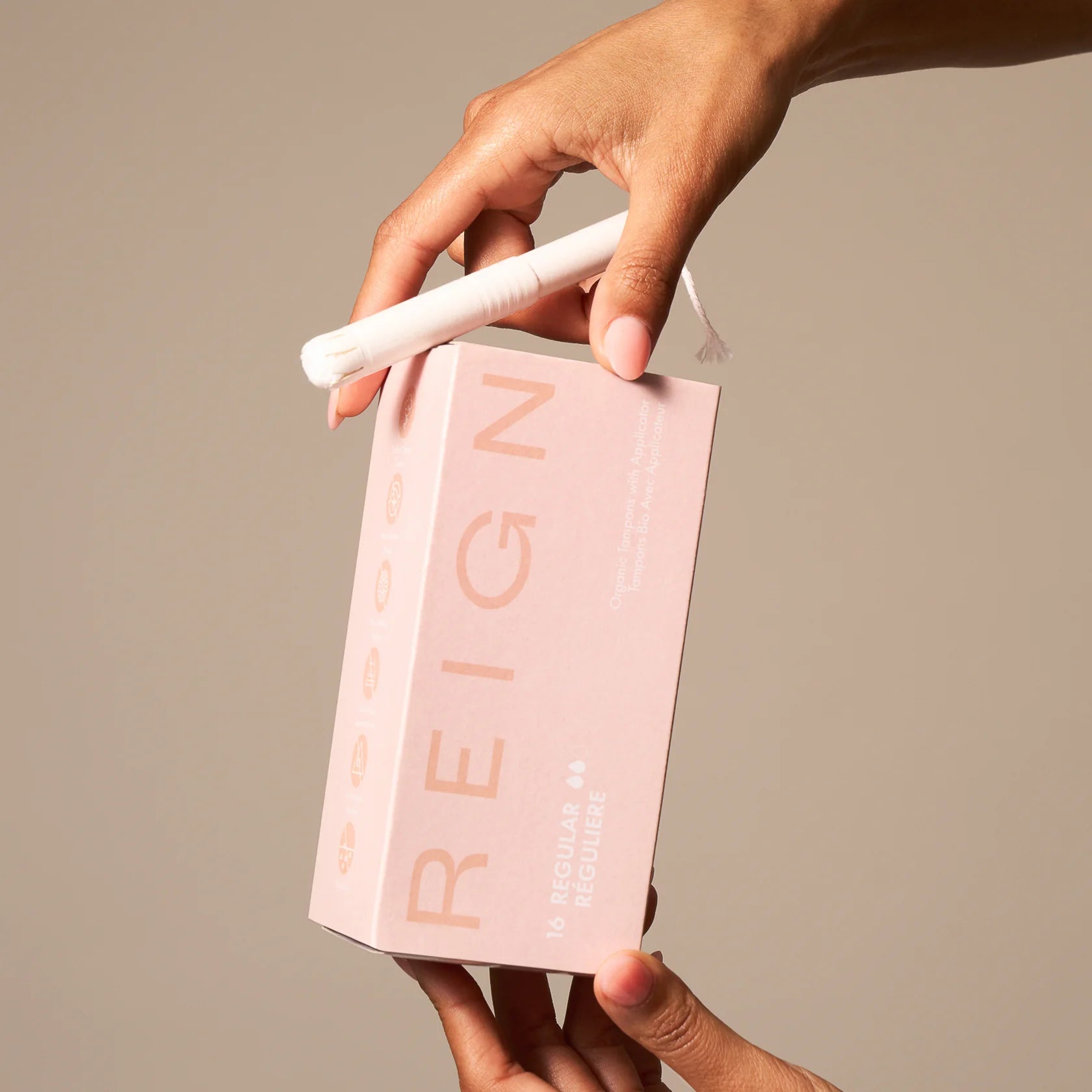 Reign - Organic Applicator Tampons - 16pk