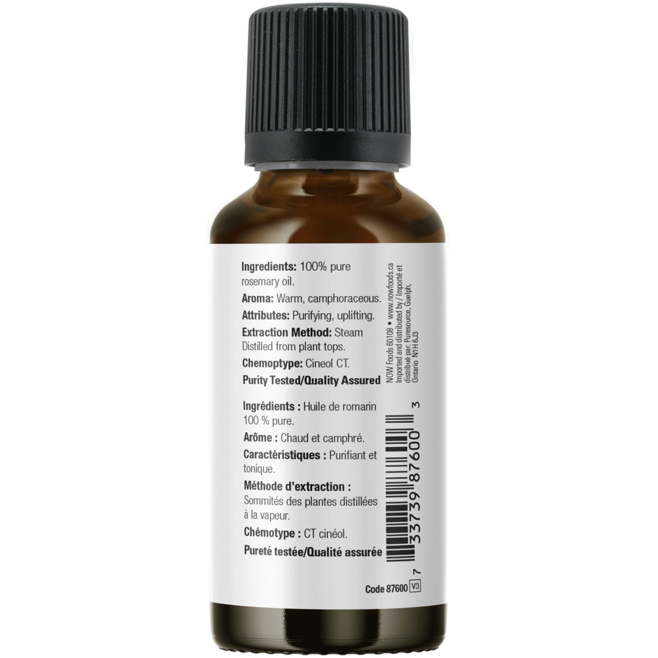 Now - Rosemary Essential Oil - 30ml