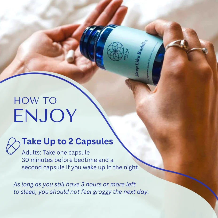 Niyama - Sleep Like Buddha - 60 Veg Capsules