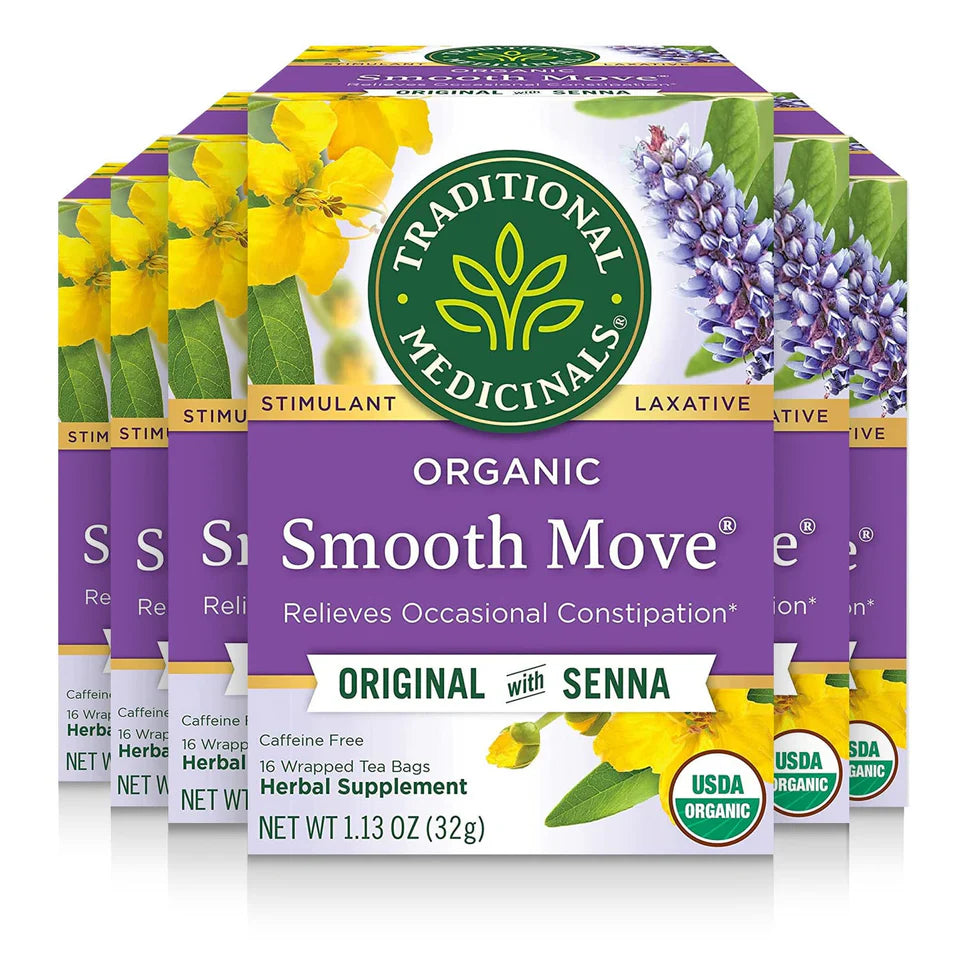 Traditional Medicinals - Smooth Move Original W/ Senna - 16 Tea Bags