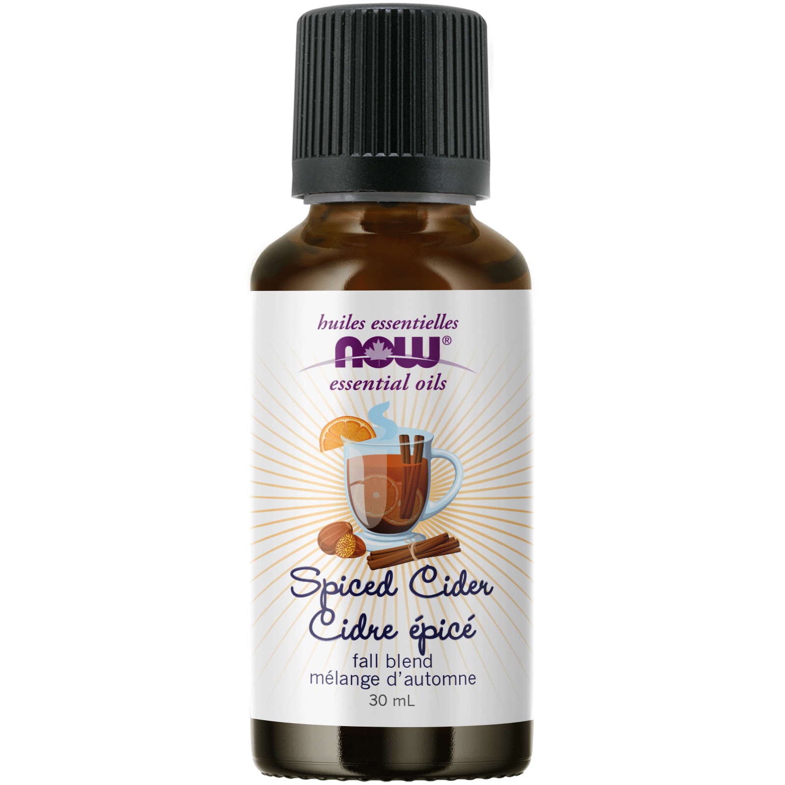 Now - Spiced Cider Blend Essential Oil - 30ml (DSLM)