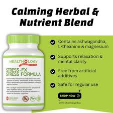 Healthology - Stress FX - 60 Veg Capsules