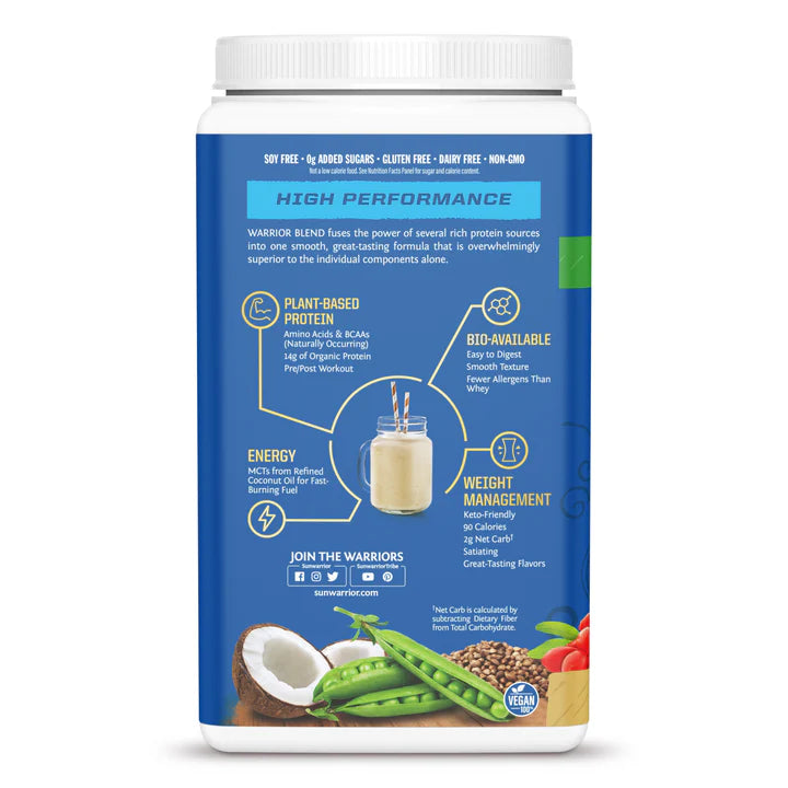 Sun Warrior Harvest - Warrior Blend Protein Keto - 750g
