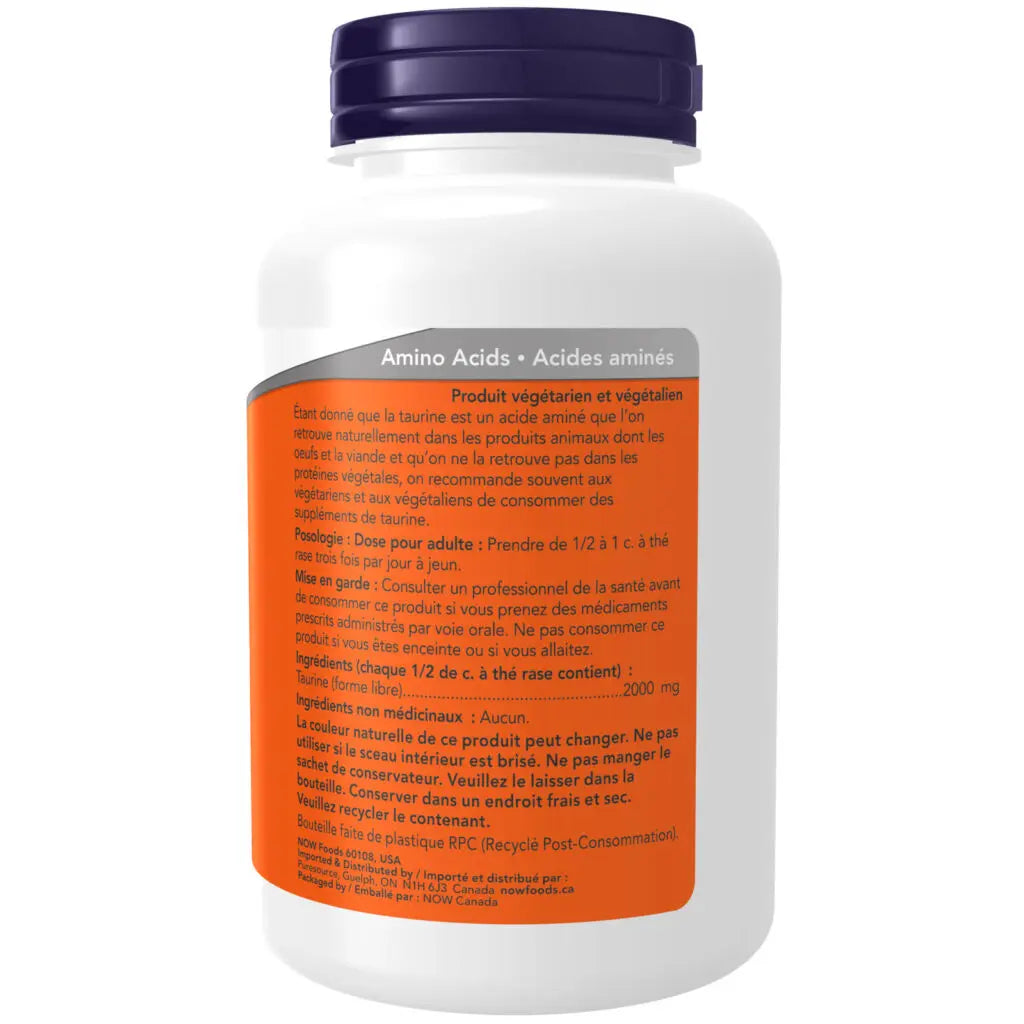 Now - Taurine - Powder 227g