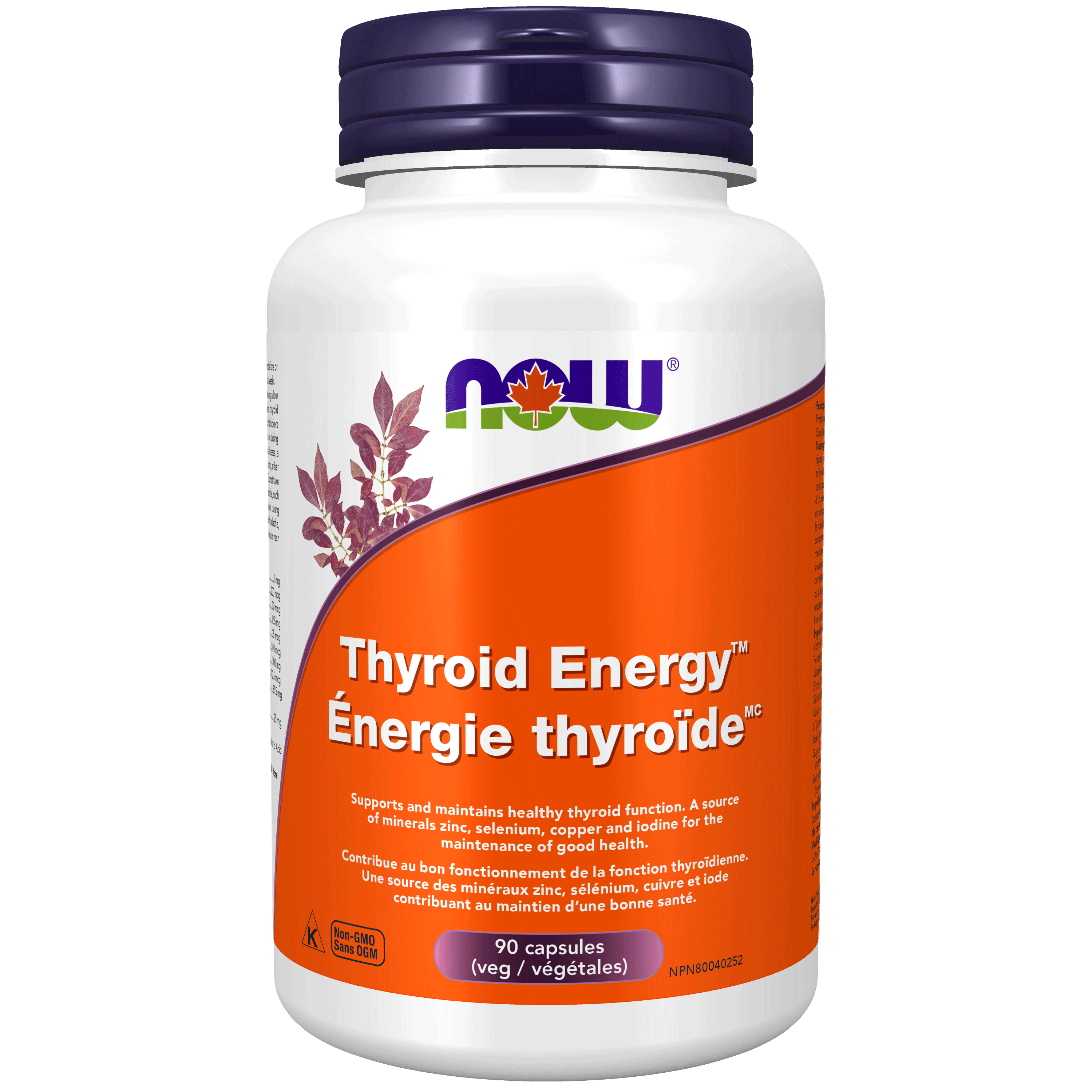 Now - Thyroid Energy Formula - 90 Veg Capsules