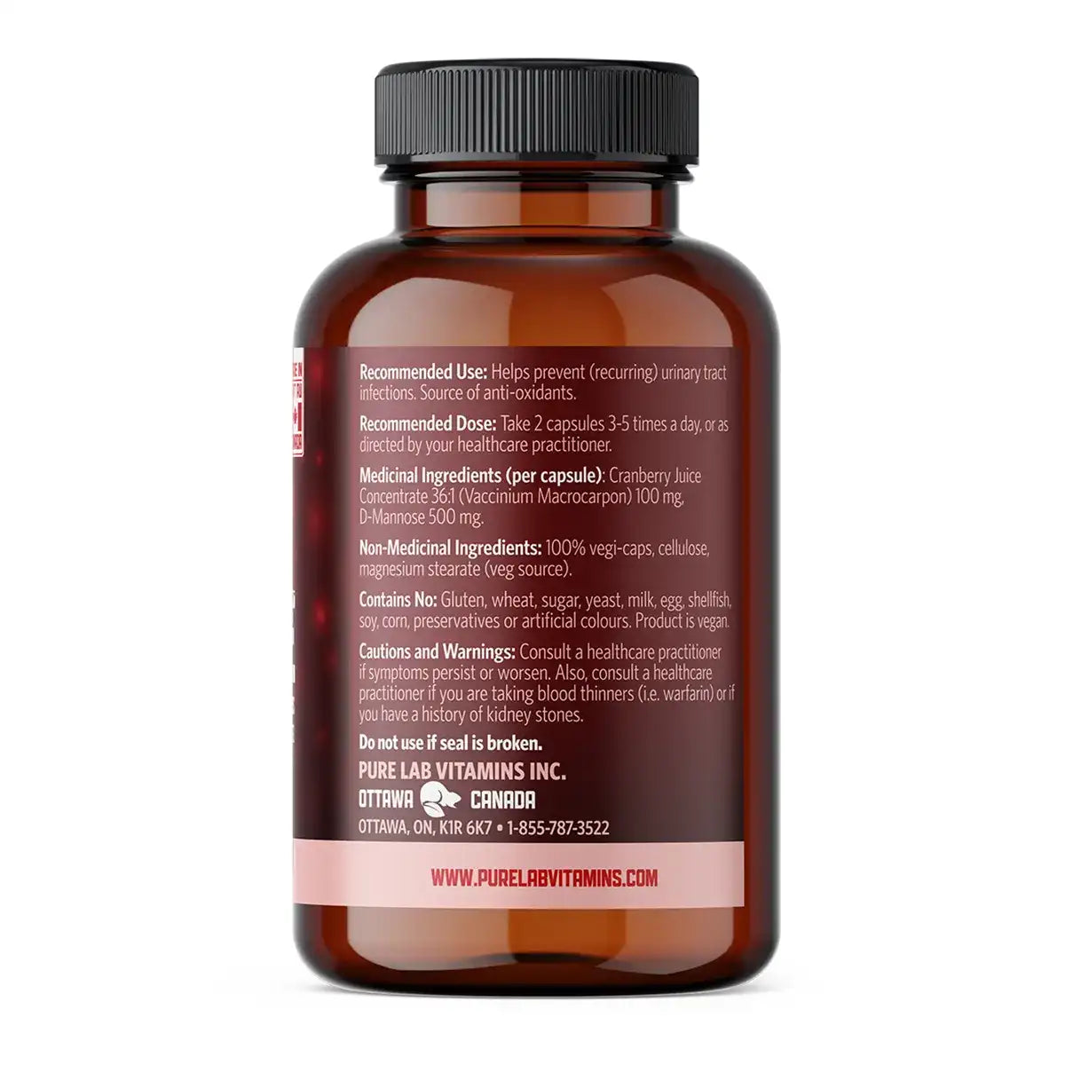 Pure Lab Vitamins - UTI Pure - 120 Veg Capsules