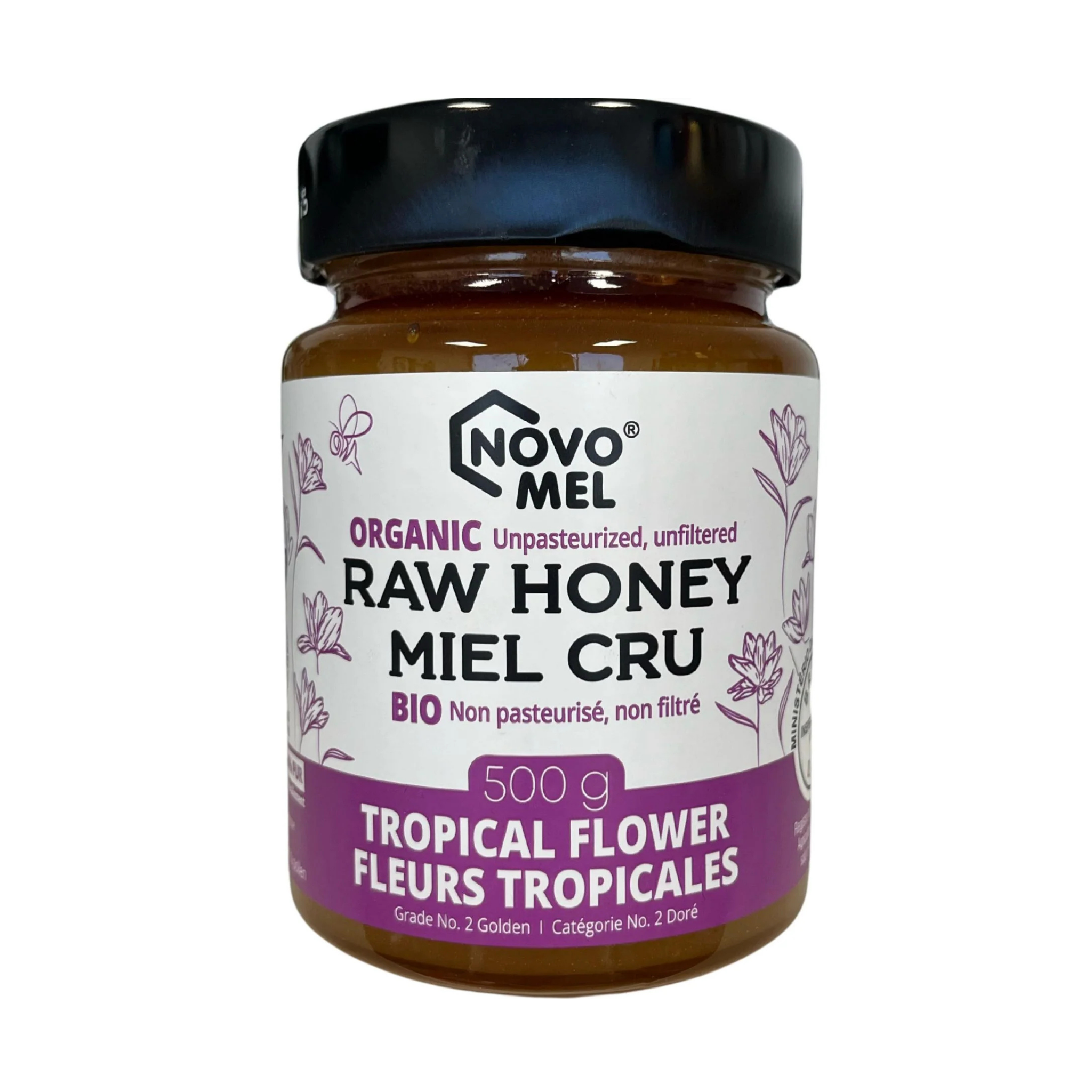 Novo Mel - Organic Raw Tropical Flower Honey - 500g