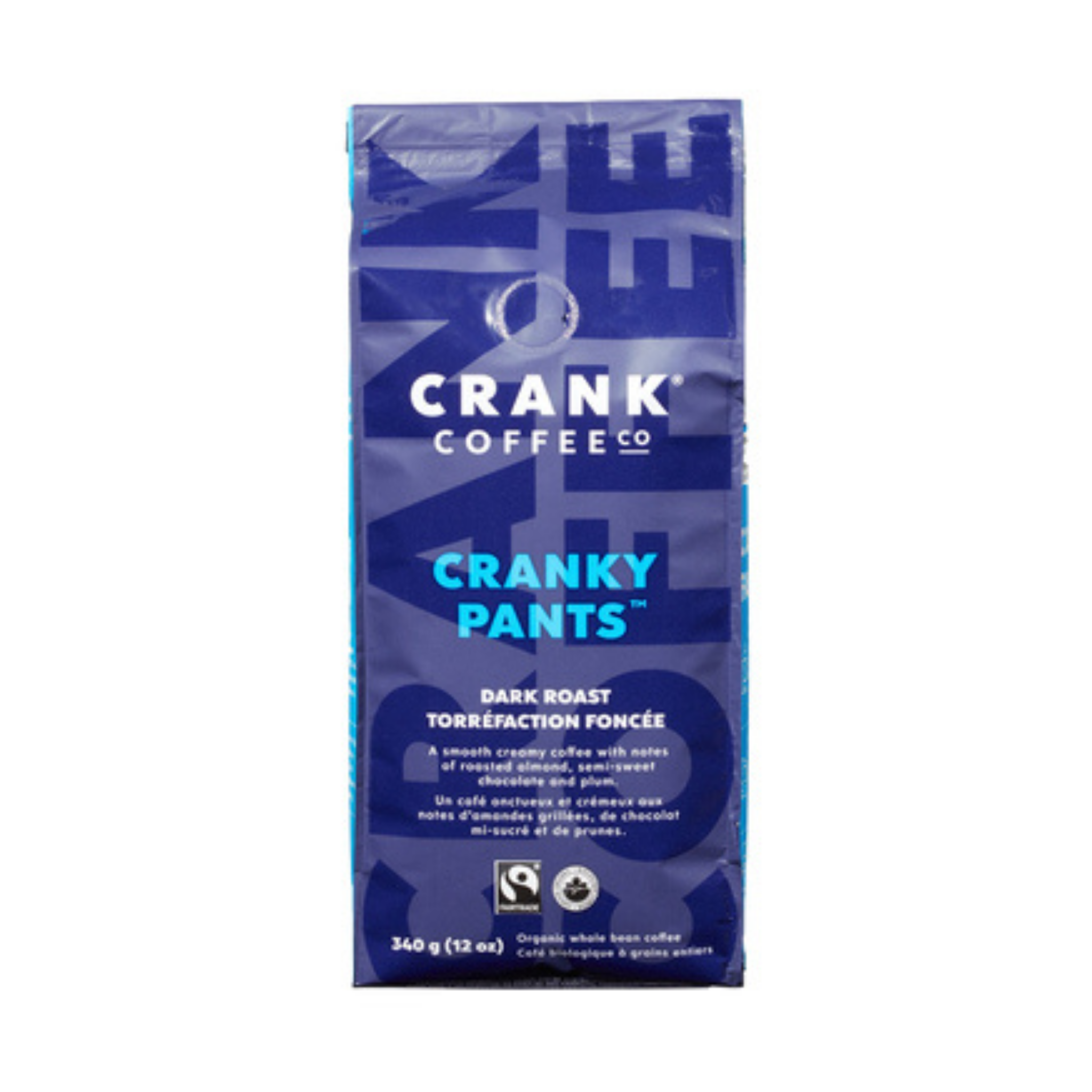 Crank Coffee - Cranky Pants Dark Roast Coffee Beans - 340g (DSL)