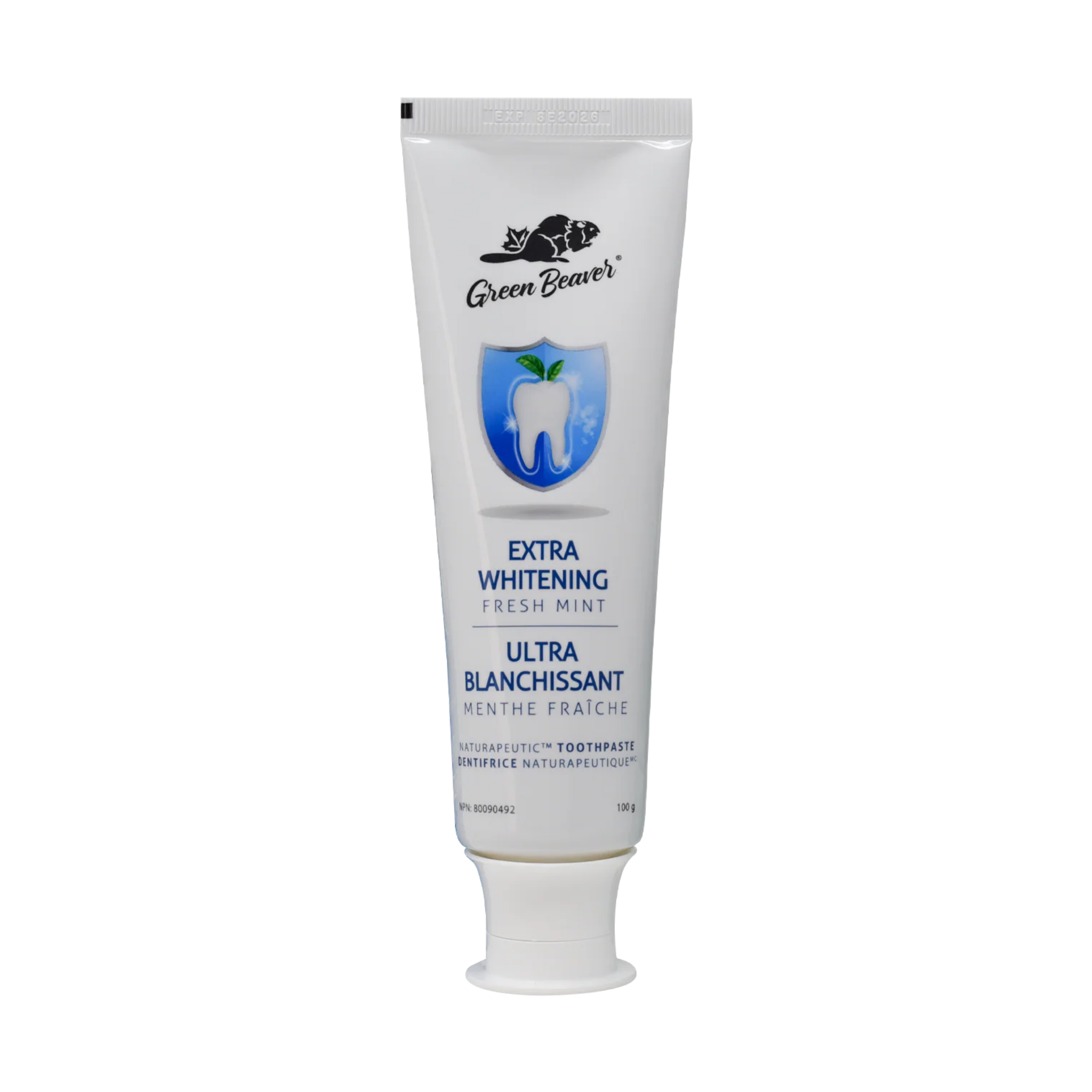 Green Beaver - Naturapeutic Toothpaste Extra Whitening Fresh Mint - 100G