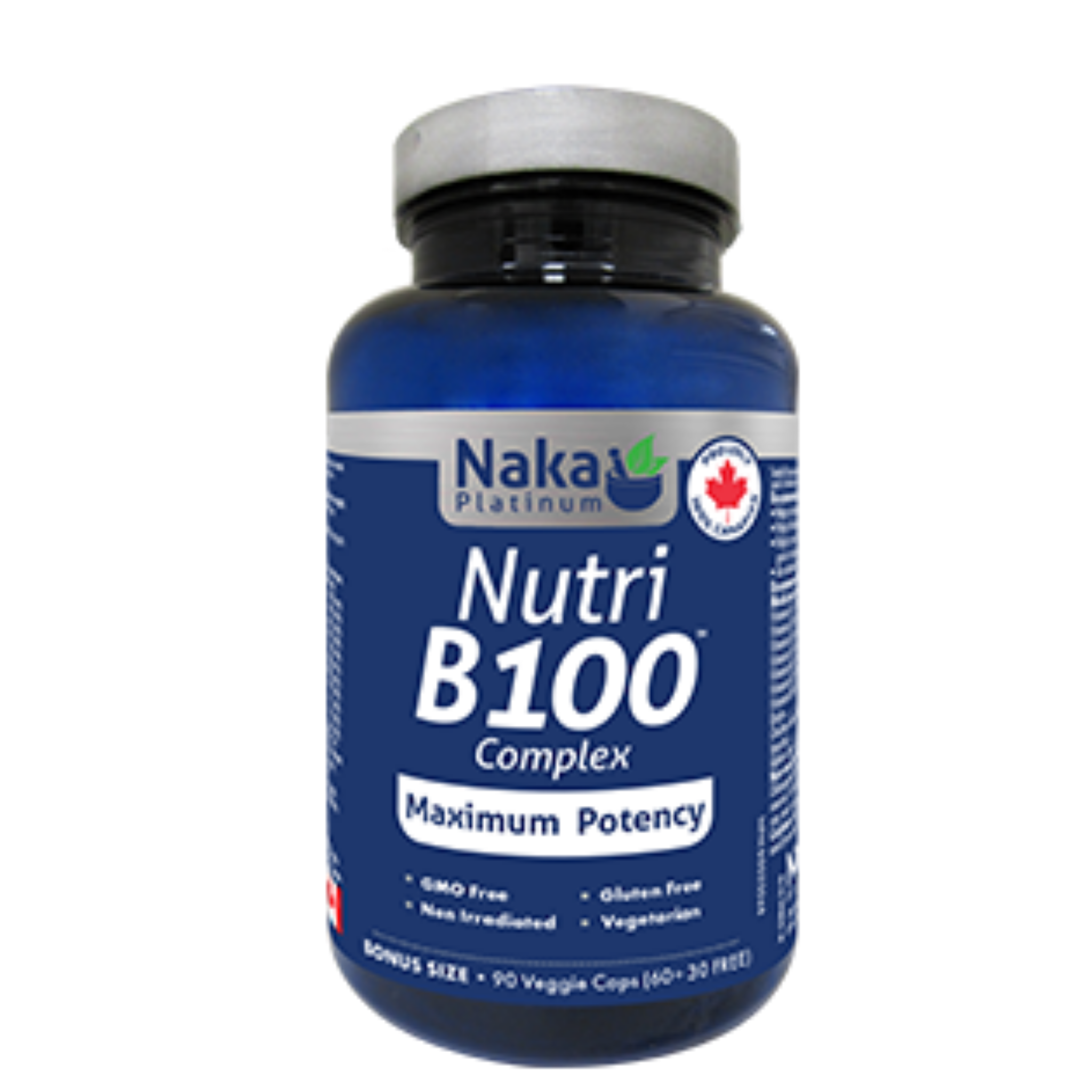 Naka - Nutri B-100 Complex - 90 Veg Capsules