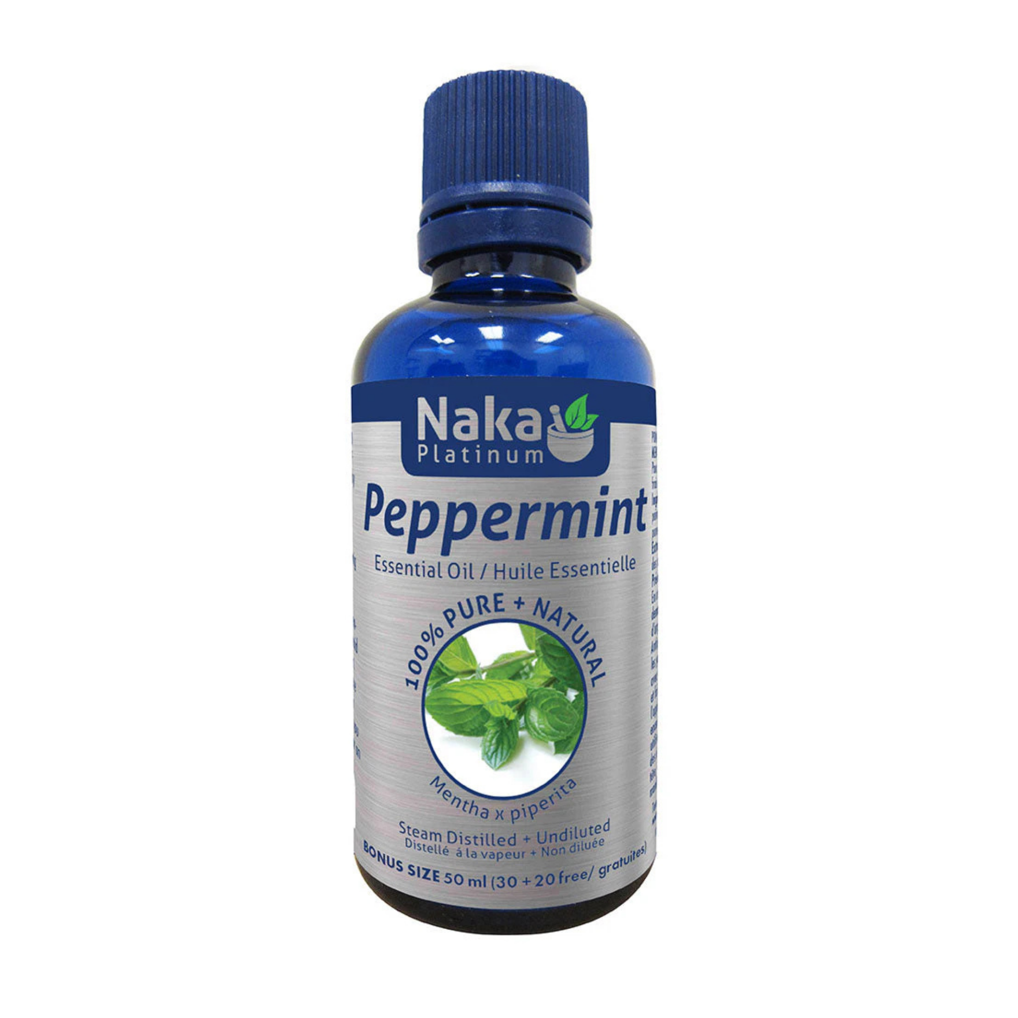 Naka - 100% Pure Peppermint Oil (Organic) - 50ml