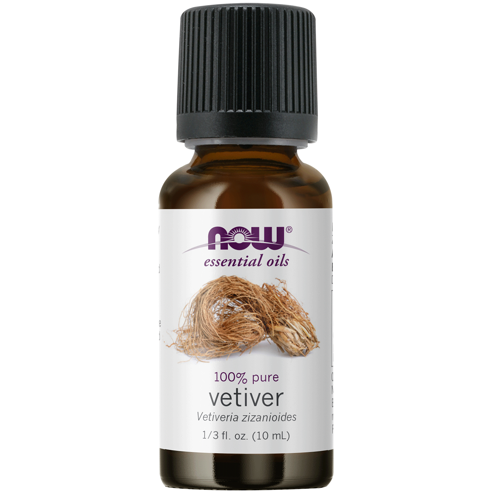 Now - Vetiver Essential Oil - 10mL