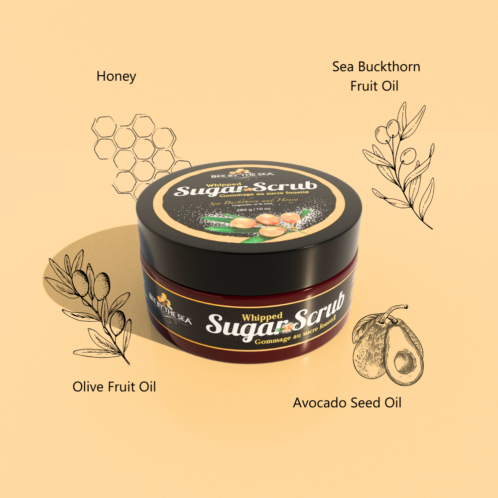 Bee By The Sea - Whipped Sugar Scrub - 280g