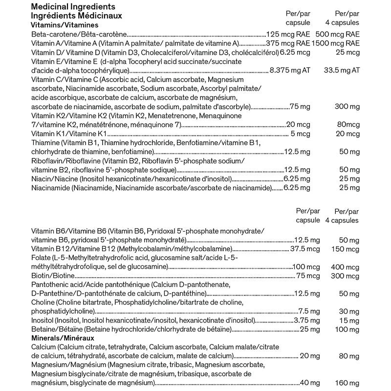 Younited - High Performance Multivitamin Daily Wellness and Immune Support - 120 Capsules