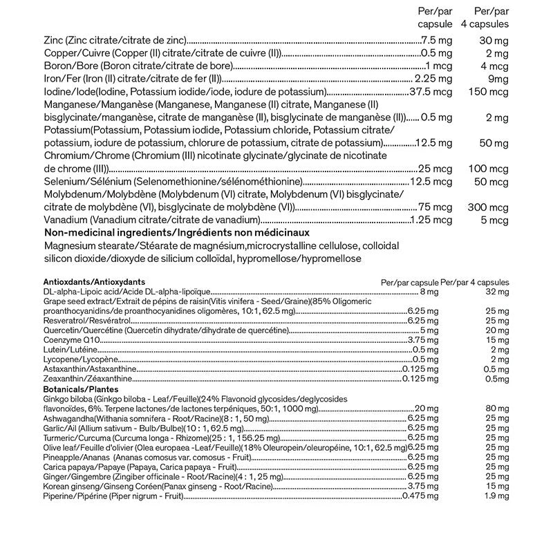 Younited - High Performance Multivitamin Daily Wellness and Immune Support - 120 Capsules