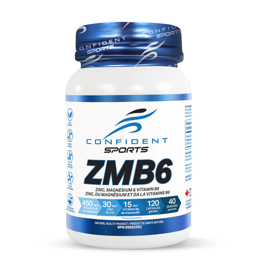Confident Sports - ZMB6 - 120 Capsules