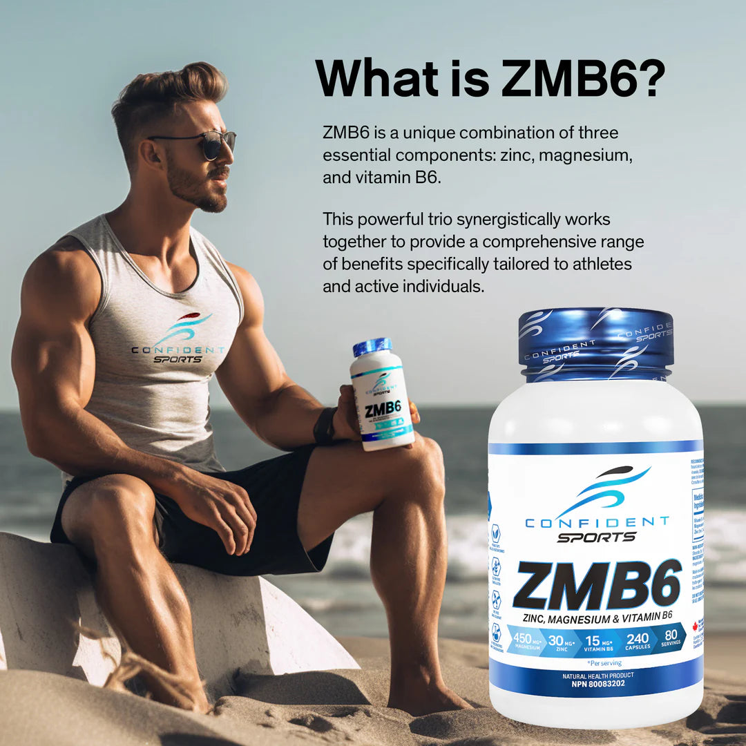 Confident Sports - ZMB6 - 120 Capsules